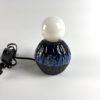 Blue and Black Lamp