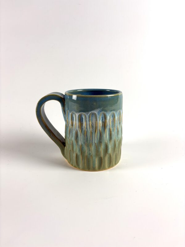Blue and Green Mug