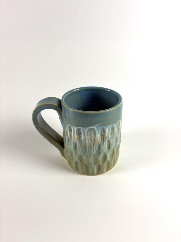 Blue and Green Mug