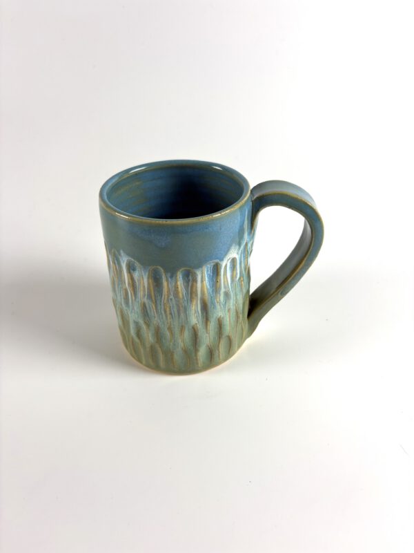 Blue and Green Mug