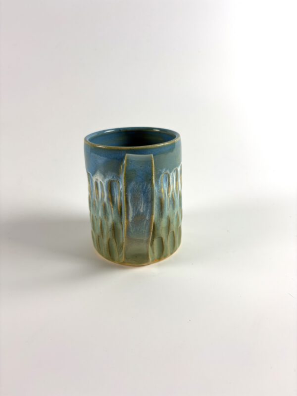 Blue and Green Mug