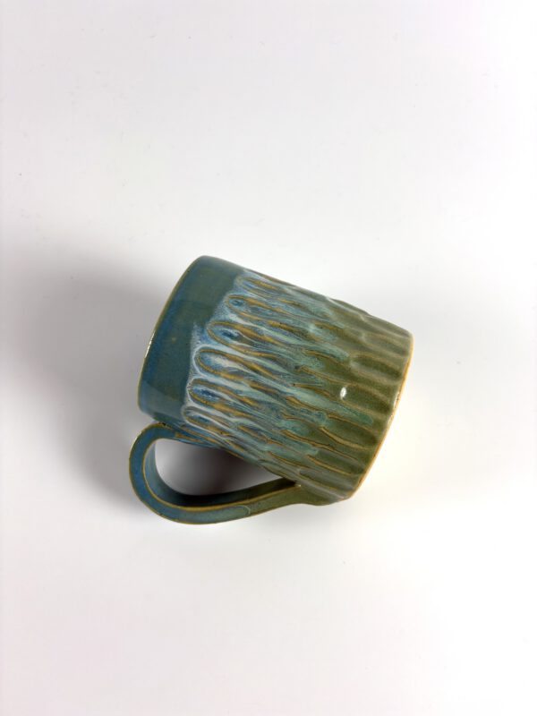 Blue and Green Mug