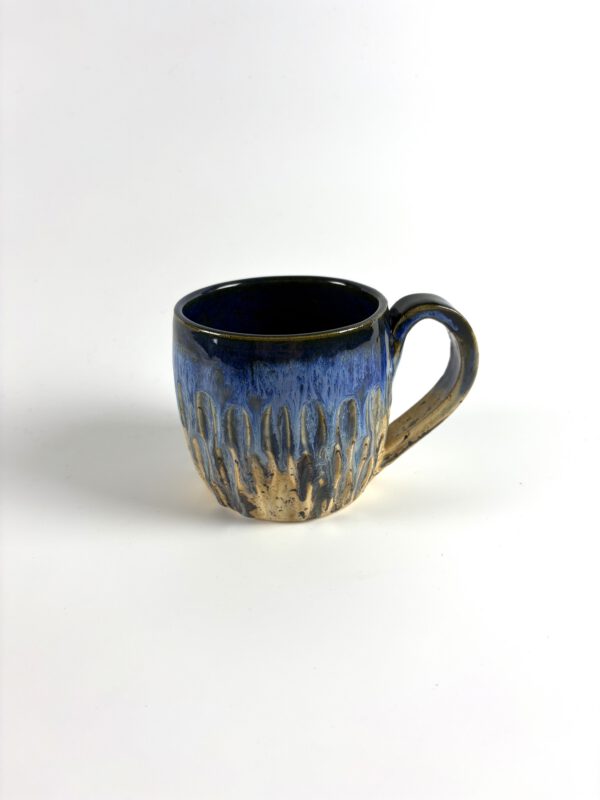 251015_4 Blue and Speckled Brown Mug