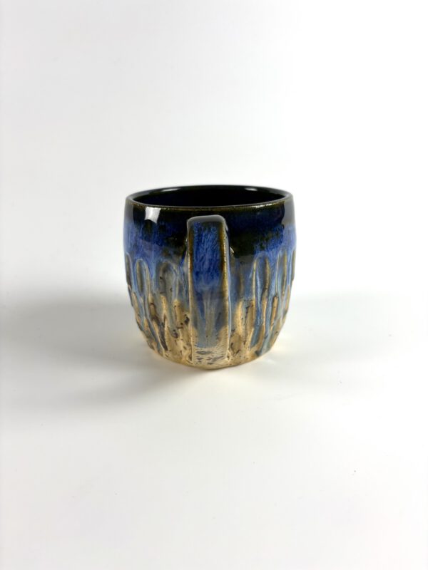 251015_5 Blue and Speckled Brown Mug