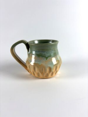Green and Orange Mug