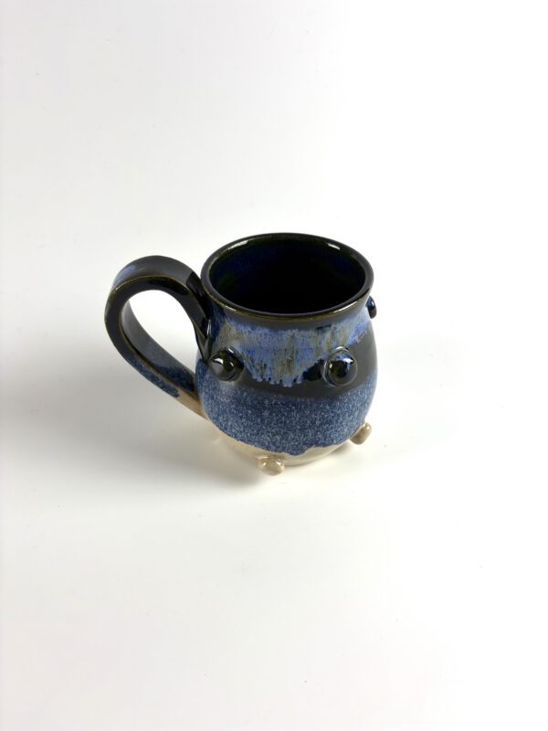 Dark Blue Bubble Mug