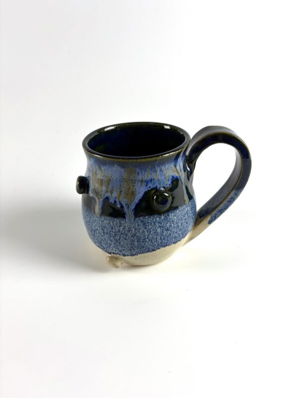 Dark Blue Bubble Mug