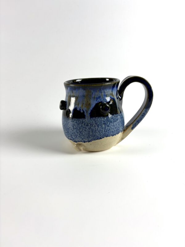 Dark Blue Bubble Mug
