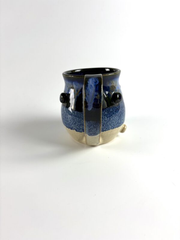 Dark Blue Bubble Mug