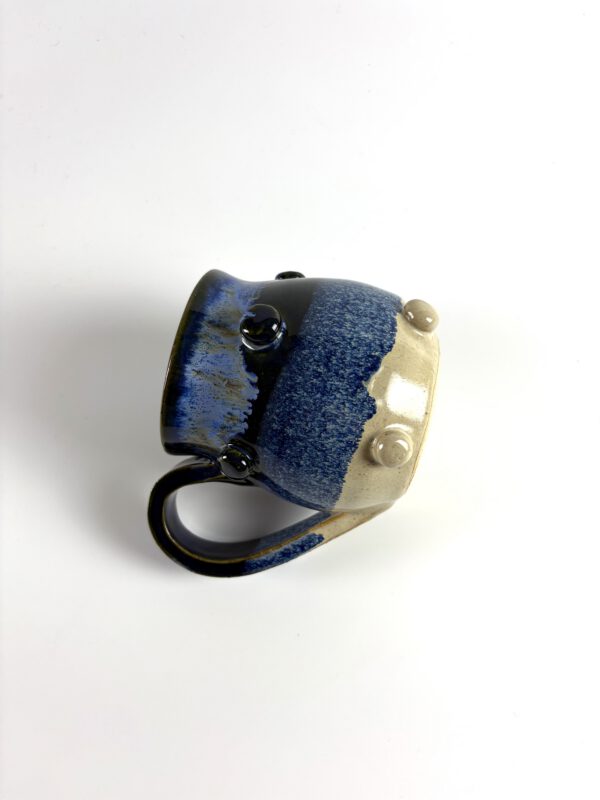 Dark Blue Bubble Mug